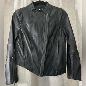 Arrays faux leather jacket